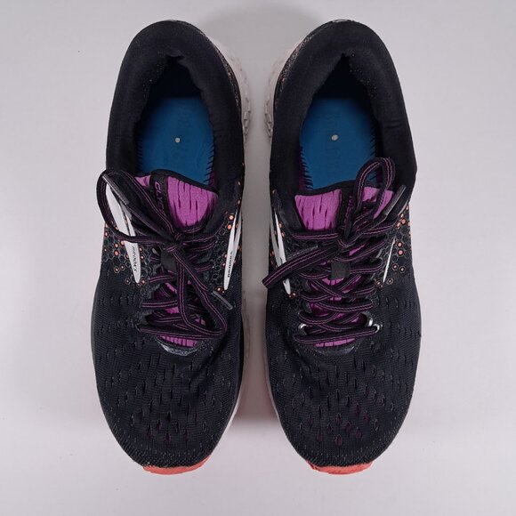 Brooks Glycerin 17 Running Shoes Women 11 Medium B Athletic Black Purple - Picture 6 of 15